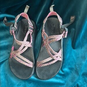 Chaco Kids Sandals - Pink and Purple